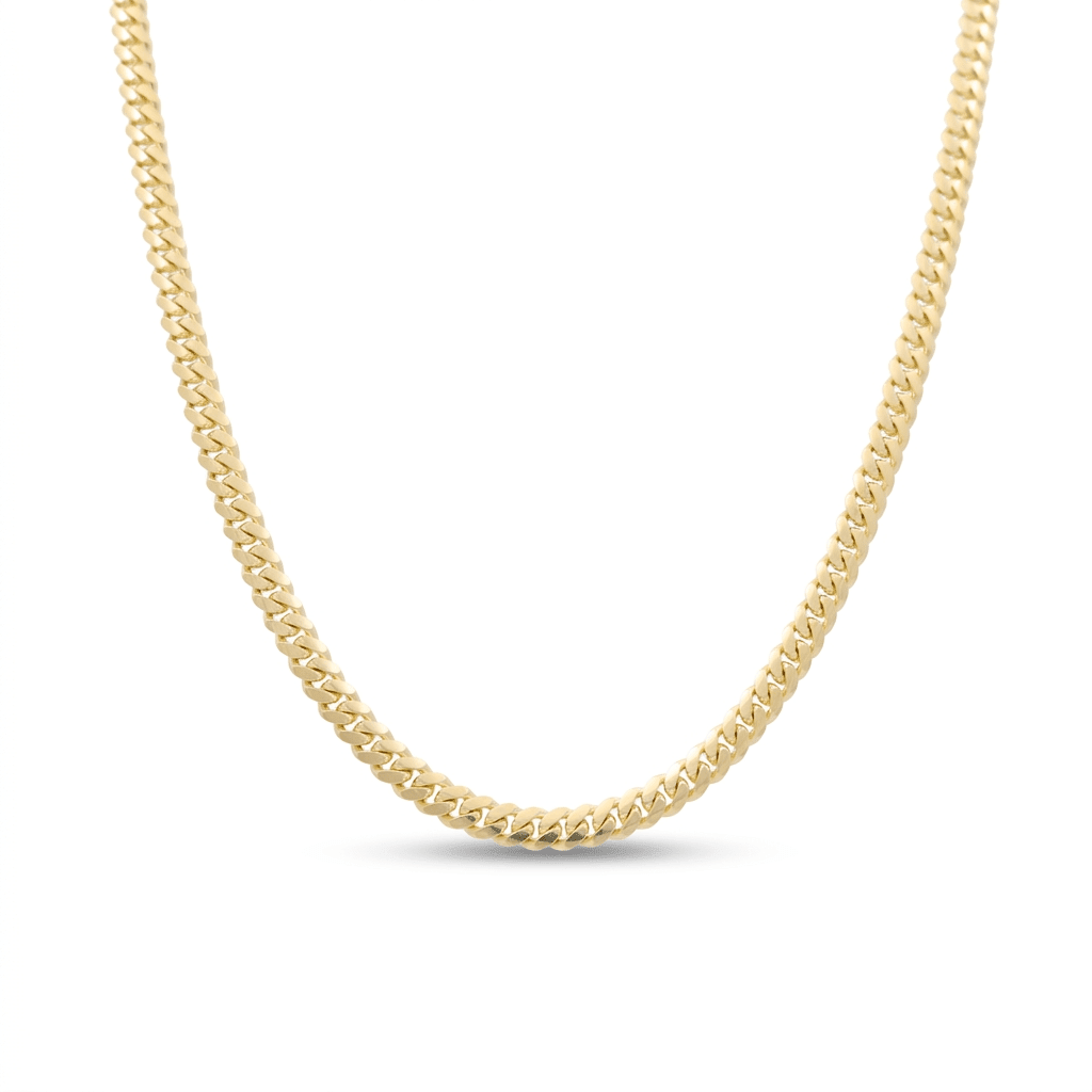 The Miami Cuban Link Chain Guide: Width, Weight, Karat and Fit - Miral Jewelry