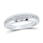 10k White Gold Modern 3 Pieces Set with 0.75Tw Round Diamonds - Miral Jewelry