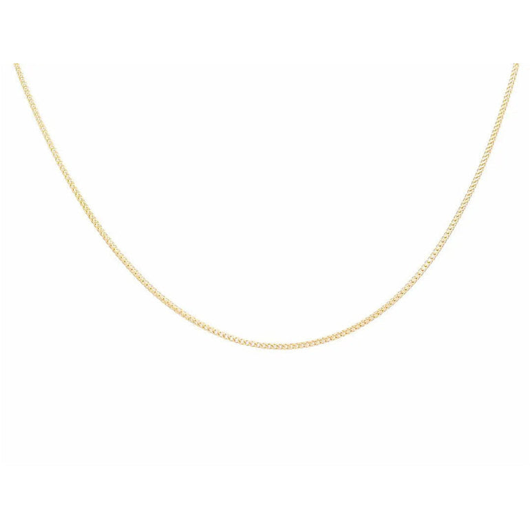 10K Yellow Gold Franco Chain 1.5mm, 16in