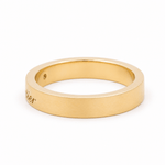 10K Yellow Gold Band Fashion Women's Ring - Miral Jewelry
