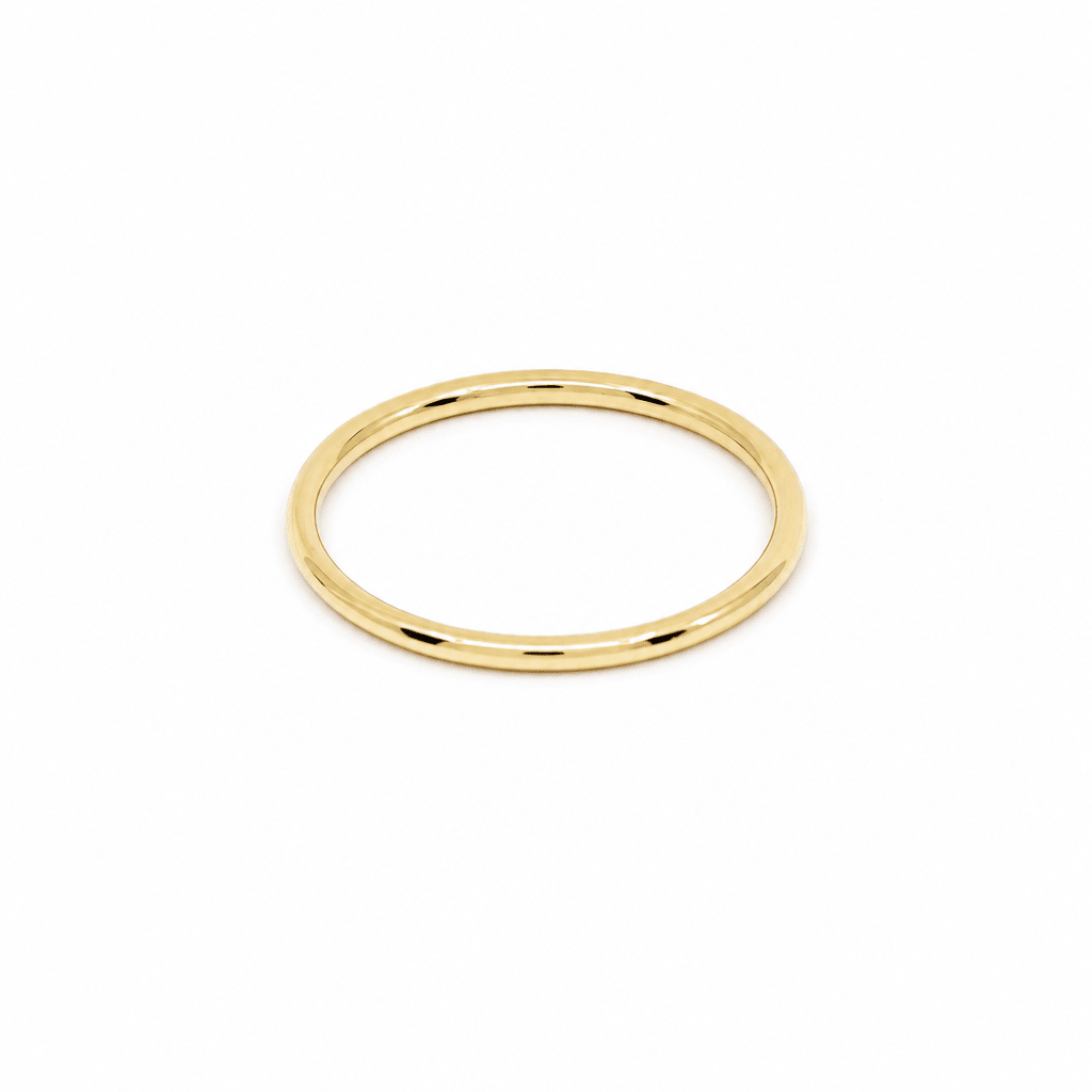 10K Yellow Gold Band Fashion Women's Ring - Miral Jewelry