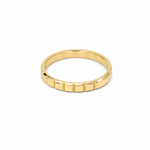 10K Yellow Gold Band Fashion Women's Ring - Miral Jewelry