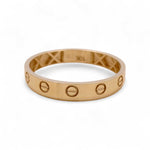 10K Yellow Gold Band Wedding Band - Miral Jewelry