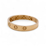 10K Yellow Gold Band Wedding Band - Miral Jewelry