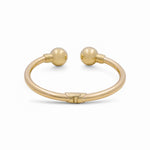 10K Yellow Gold Bangle Bracelet - Miral Jewelry