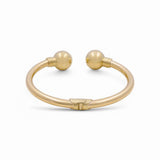 10K Yellow Gold Bangle Bracelet - Miral Jewelry
