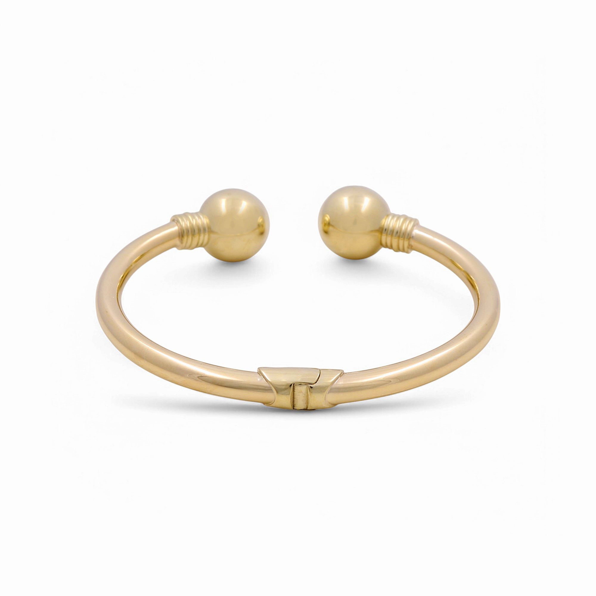 10K Yellow Gold Bangle Bracelet - Miral Jewelry