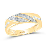 10k Yellow Gold Bridal 3 Pieces Set with 0.62Tw Round Diamonds - Miral Jewelry