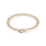 10k Yellow Gold Byzantine Bracelet - Miral Jewelry