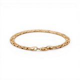 10K Yellow Gold Byzantine Bracelet Women's - Miral Jewelry