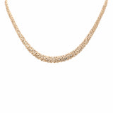 10k Yellow Gold Byzantine Necklaces 17" - Miral Jewelry