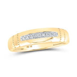 10k Yellow Gold Classic 3 Pieces Set with 0.50Tw Round Diamonds - Miral Jewelry