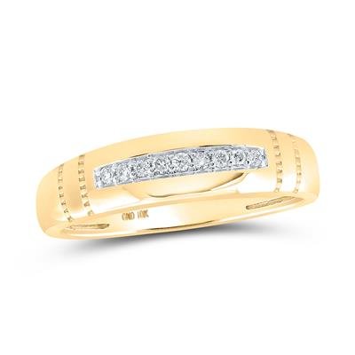 10k Yellow Gold Classic 3 Pieces Set with 0.50Tw Round Diamonds - Miral Jewelry