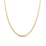 10K Yellow Gold Cuban Link 22" - Miral Jewelry