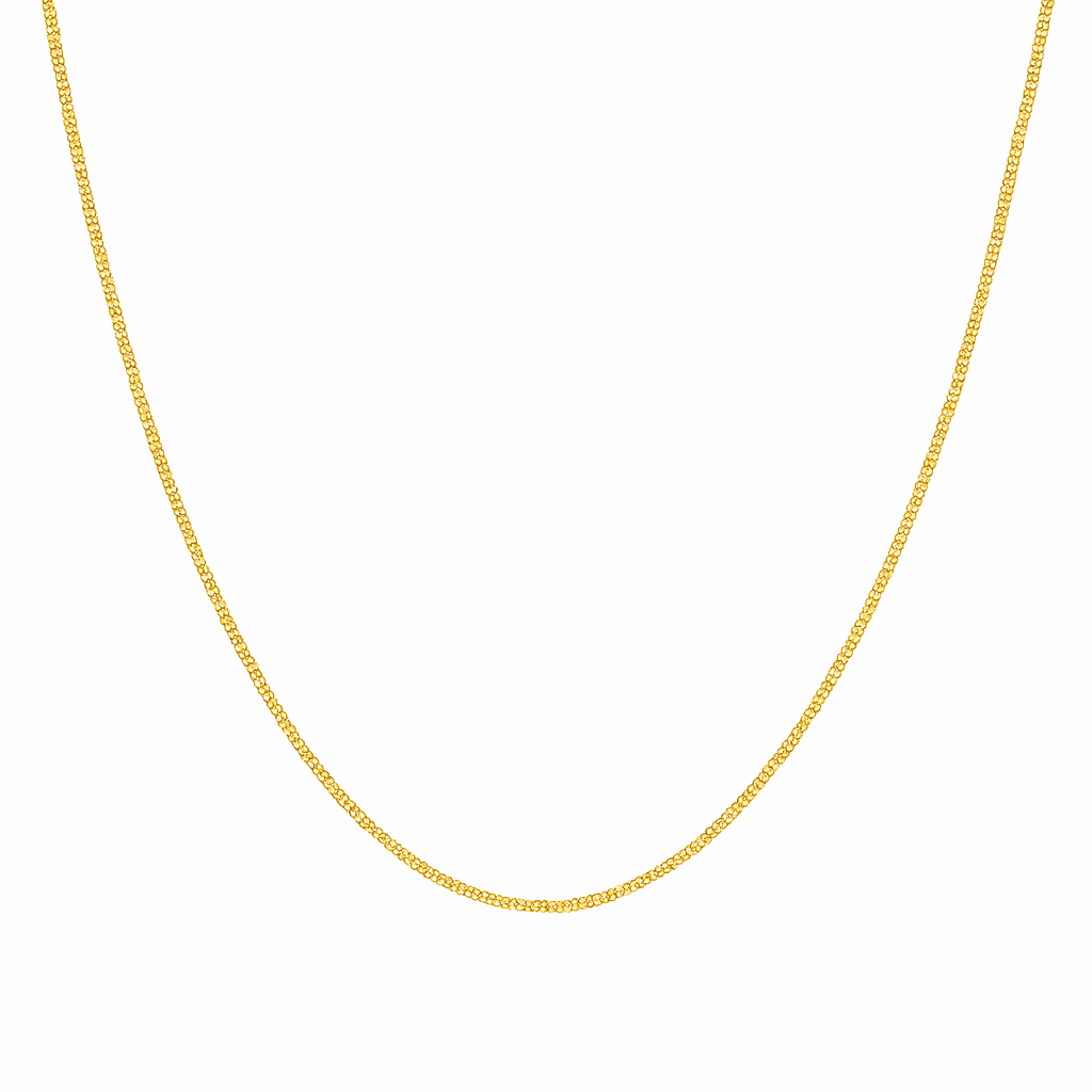10K Yellow Gold Cuban Link Chain 20" - Miral Jewelry