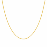 10K Yellow Gold Cuban Link Chain 20" - Miral Jewelry