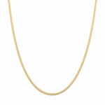 10K Yellow Gold Cuban Link Chain 22" - Miral Jewelry
