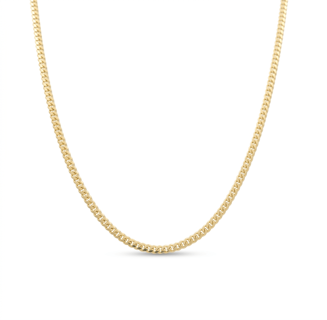 10K Yellow Gold Cuban Link Chain 6mm, 24in, 55.6 g