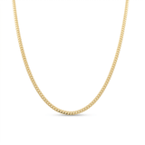 10K Yellow Gold Cuban Link Chain 24" - Miral Jewelry