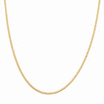 10K Yellow Gold Cuban Link Chain 24" - Miral Jewelry