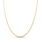 10K Yellow Gold Cuban Link Chain 24" - Miral Jewelry