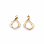 10K Yellow Gold Drop Earrings - Miral Jewelry