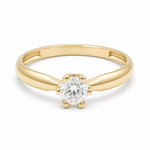 10K Yellow Gold Engagement with CZ Fashion Women's Ring (Copy) - Miral Jewelry