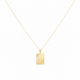 10k Yellow Gold Fancy Link Necklaces 18" - Miral Jewelry