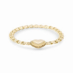 10K Yellow Gold Fancy Link Women's Bracelet - Miral Jewelry