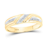 10k Yellow Gold Fashion 3 Pieces Set with 0.33Tw Round Diamonds - Miral Jewelry