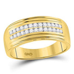 10k Yellow Gold Fashion 3 Pieces Set with 1.00Tw Round Diamonds - Miral Jewelry