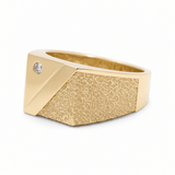 10k Yellow Gold Fashion Men's Ring - Miral Jewelry