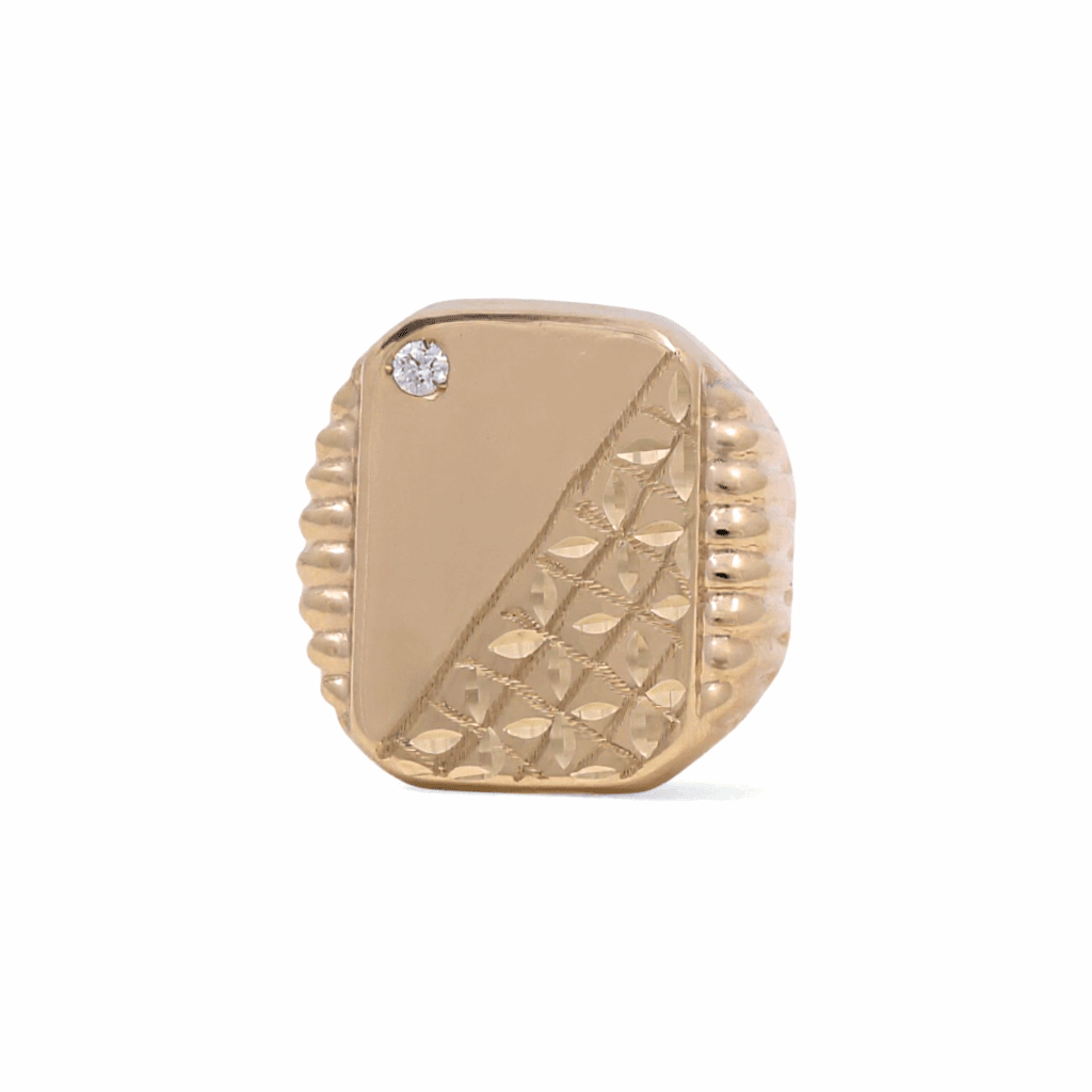 10k Yellow Gold Fashion Ring - Miral Jewelry