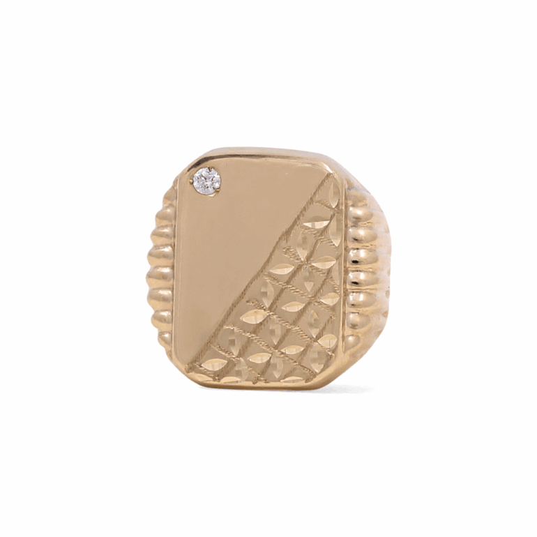 10k Yellow Gold Fashion Ring - Miral Jewelry