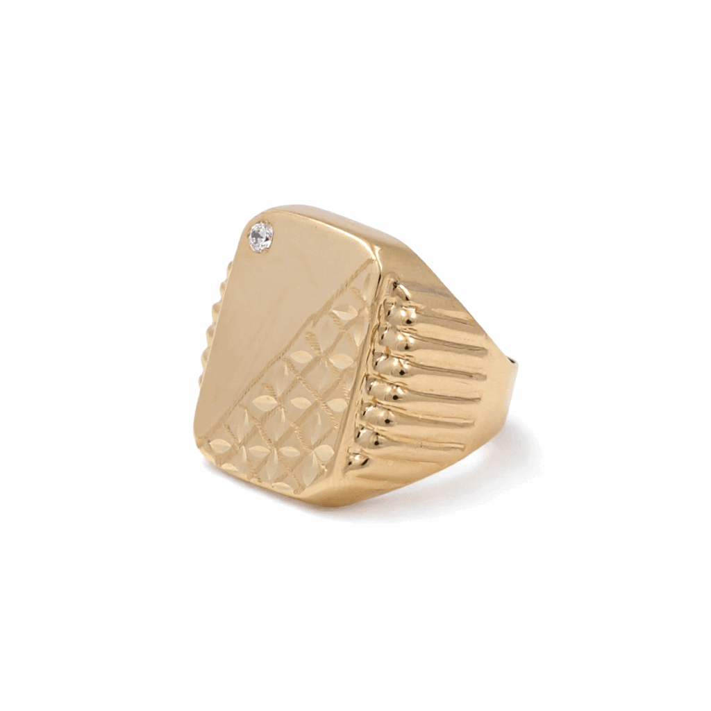 10k Yellow Gold Fashion Ring - Miral Jewelry
