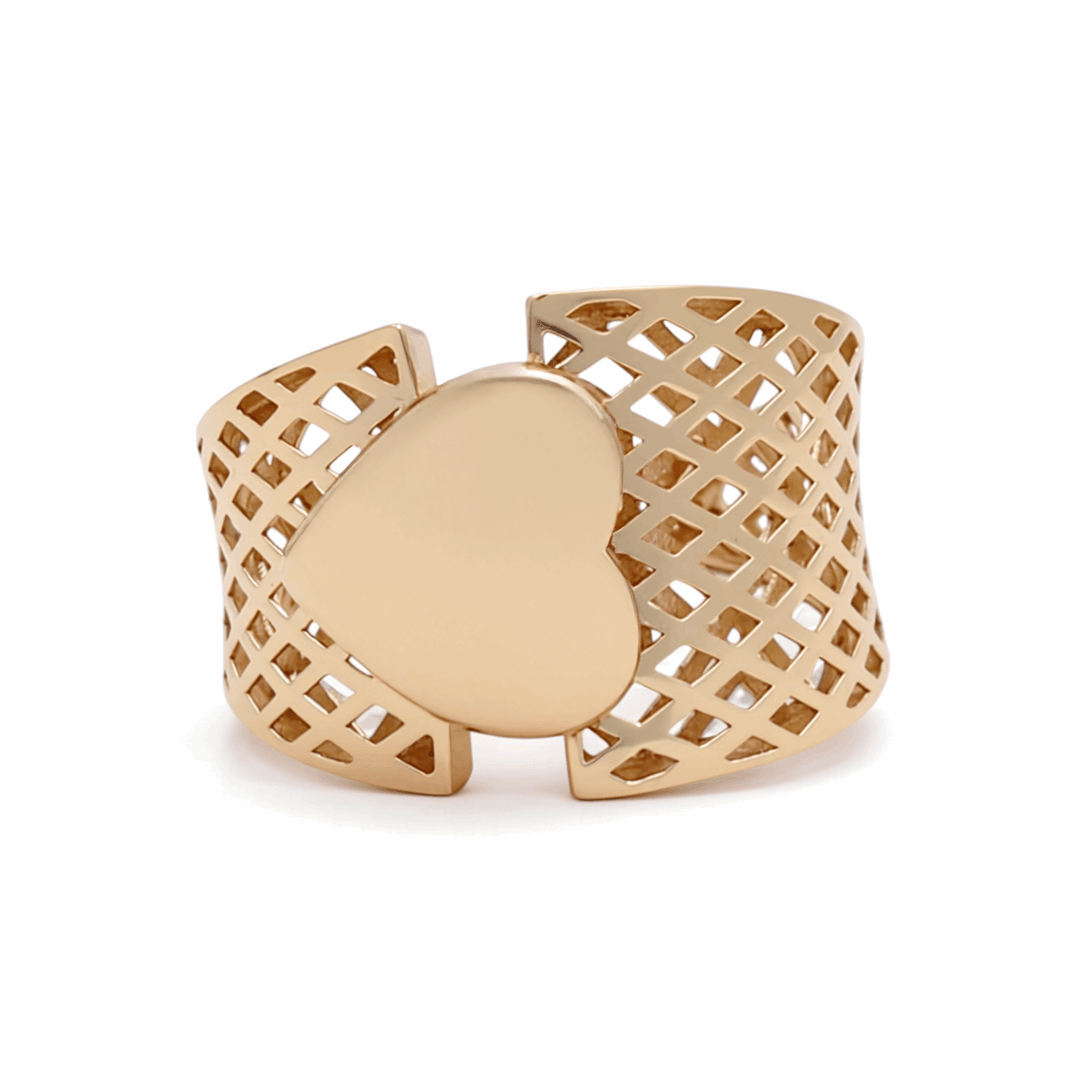 10K Yellow Gold Fashion Women's Ring - Miral Jewelry