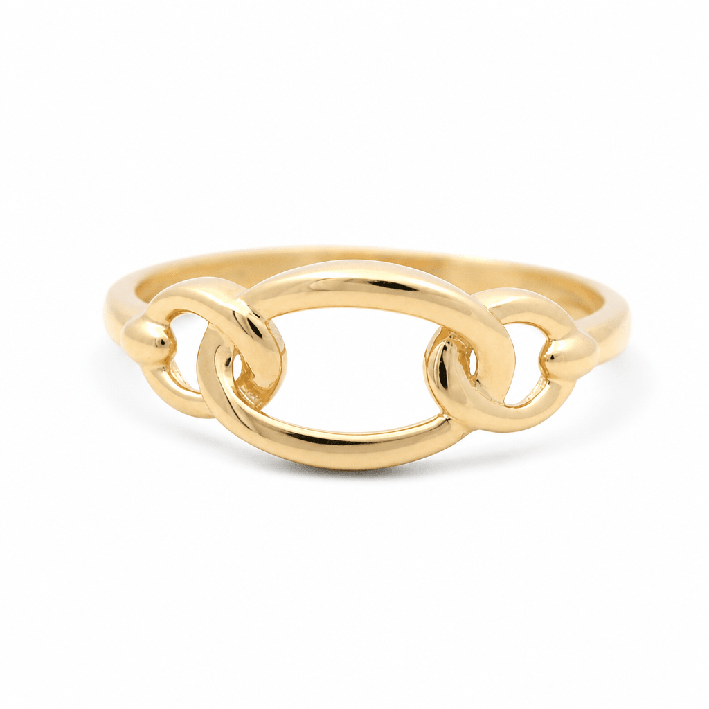 10K Yellow Gold Fashion Women's Ring - Miral Jewelry