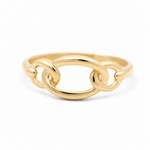 10K Yellow Gold Fashion Women's Ring - Miral Jewelry