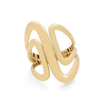 10K Yellow Gold Fashion Women's Ring - Miral Jewelry