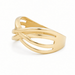 10K Yellow Gold Fashion Women's Ring - Miral Jewelry