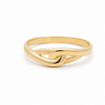 10K Yellow Gold Fashion Women's Ring - Miral Jewelry