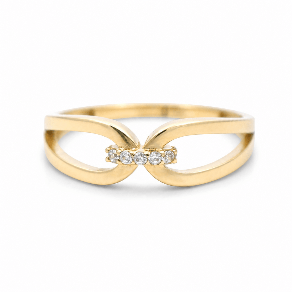 10K Yellow Gold Fashion Women's Ring - Miral Jewelry