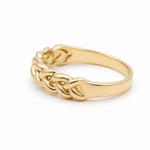 10K Yellow Gold Fashion Women's Ring - Miral Jewelry
