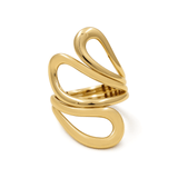 10K Yellow Gold Fashion Women's Ring - Miral Jewelry