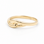 10K Yellow Gold Fashion Women's Ring - Miral Jewelry