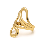 10K Yellow Gold Fashion Women's Ring - Miral Jewelry