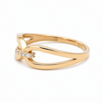 10K Yellow Gold Fashion Women's Ring - Miral Jewelry
