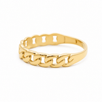 10K Yellow Gold Fashion Women's Ring - Miral Jewelry
