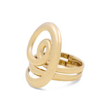 10K Yellow Gold Fashion Women's Ring - Miral Jewelry