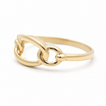 10K Yellow Gold Fashion Women's Ring - Miral Jewelry